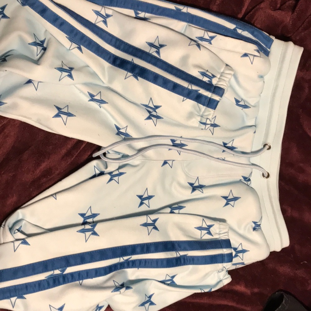 Jeffree star blue blood track pants